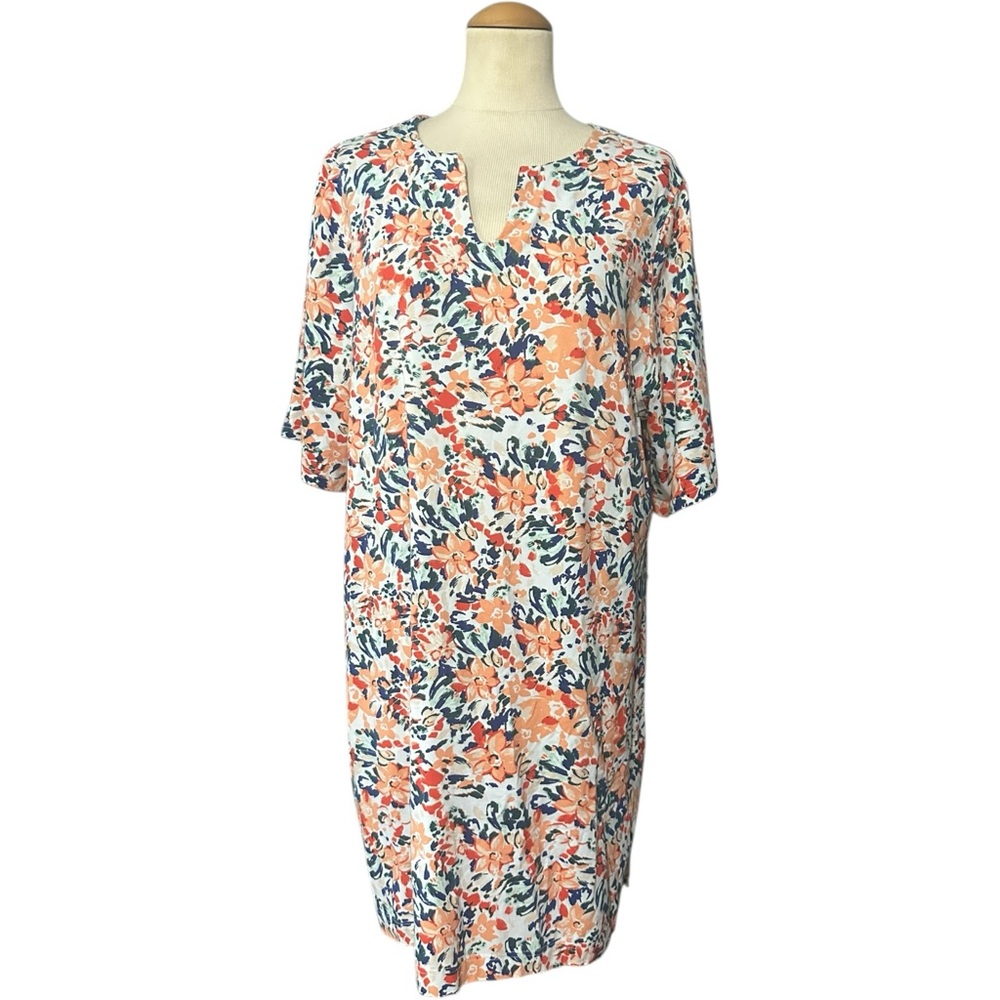 Hang Ten UV Protection UPF 50+ Floral Dress XXL